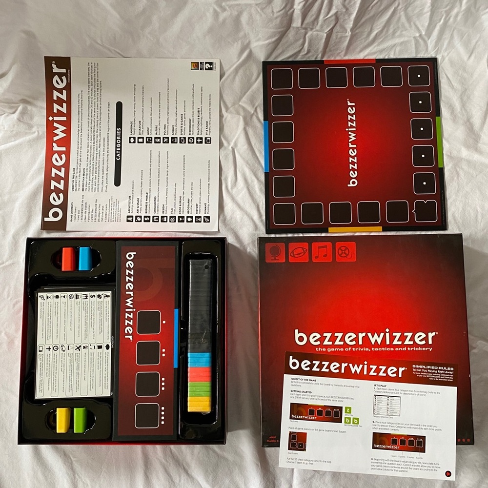Bezzerwizzer game nearly new complete